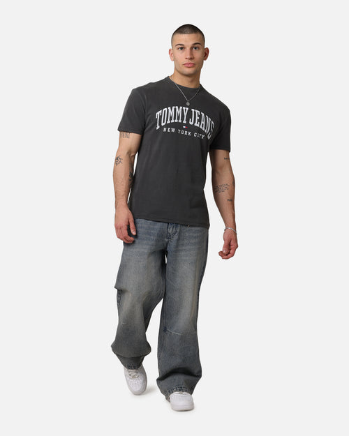 Tommy Jeans TJM Archive Varsity Washed T-Shirt Black