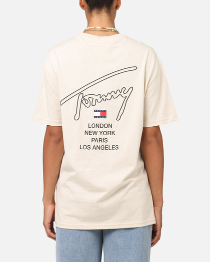 Tommy Jeans TJM City Twist T-Shirt Newsprint