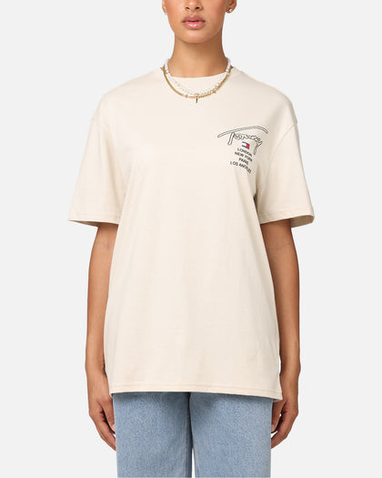 Tommy Jeans TJM City Twist T-Shirt Newsprint