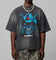 Loiter Chrome Cowboy T-Shirt Vintage Charcoal