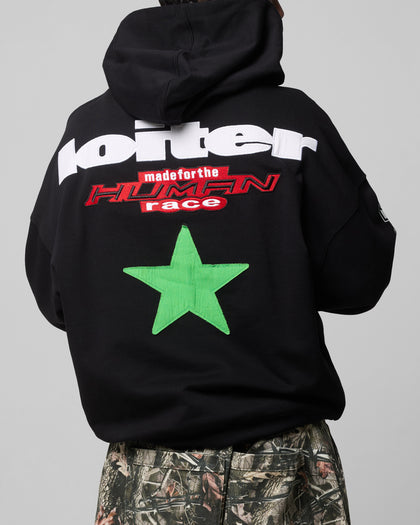 Loiter Substance Hoodie Black