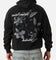 Saint Morta Flower Press Hoodie Vintage Black