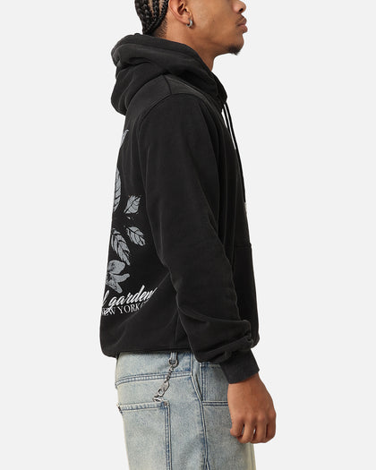 Saint Morta Flower Press Hoodie Vintage Black