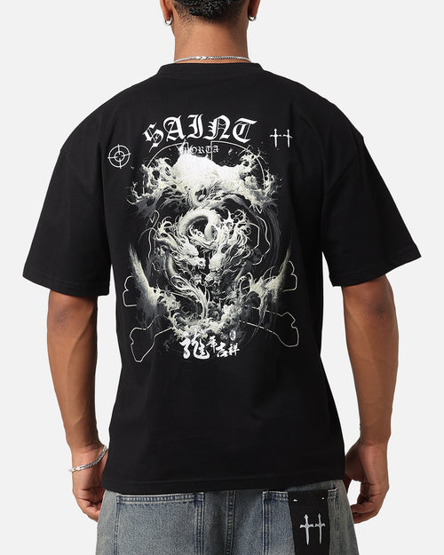 Saint Morta Year Of The Dragon Drop T-Shirt Black/Stone