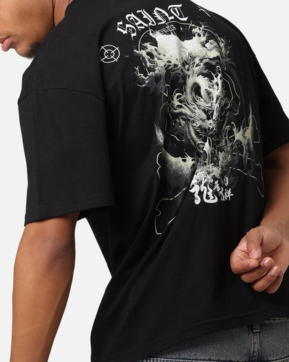 Saint Morta Year Of The Dragon Drop T-Shirt Black/Stone