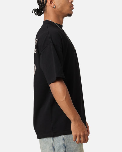 Saint Morta Carnival Mock Neck T-Shirt Black