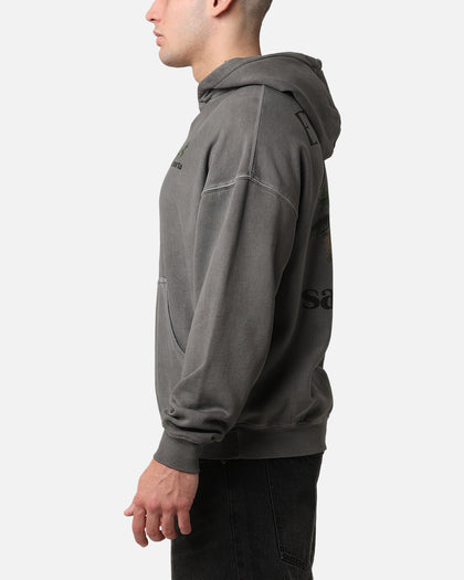 Saint Morta Paradise Hoodie Washed Charcoal
