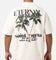 Saint Morta Paradise Mock Neck T-Shirt Off White