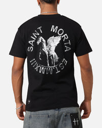 Saint Morta Pegasus Lafayette T-Shirt Black