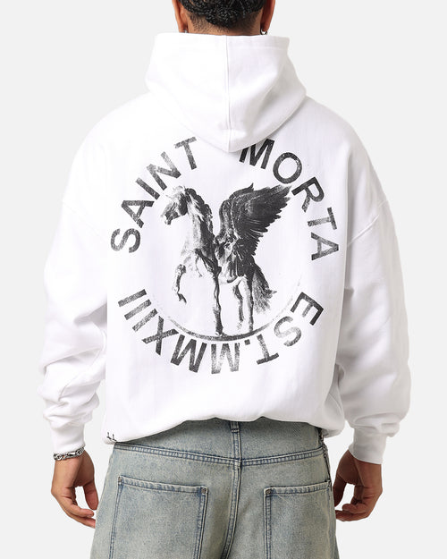 Saint Morta Pegasus Premium Hoodie White
