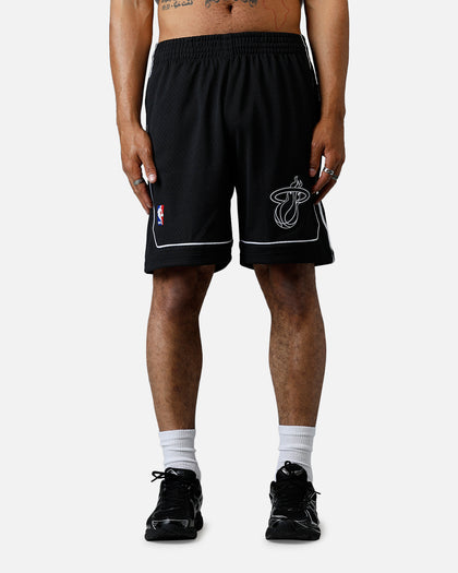 Mitchell & Ness Miami Heat 2011 Swingman Shorts Black/White
