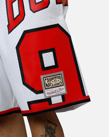 Mitchell & Ness Chicago Bulls Dennis Rodman Maxxed Out Shorts White/Red