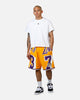 Mitchell & Ness Los Angeles Lakers Dennis Rodman Maxxed Out Shorts Yellow/Purple