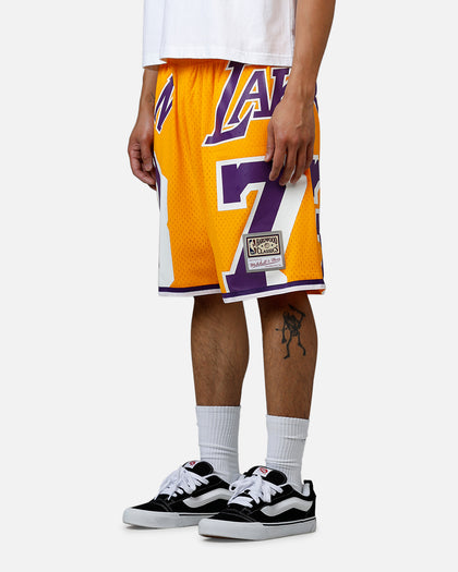 Mitchell & Ness Los Angeles Lakers Dennis Rodman Maxxed Out Shorts Yellow/Purple