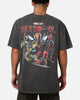 Goat Crew Marvel Deadpool Poster Heavyweight T-Shirt Black Wash
