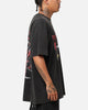 Goat Crew Marvel Deadpool Poster Heavy T-Shirt Vintage Black