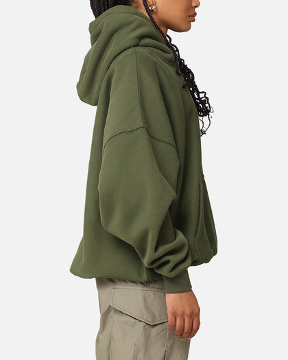 Carre Academy V2 Oversized Hoodie Forest Green