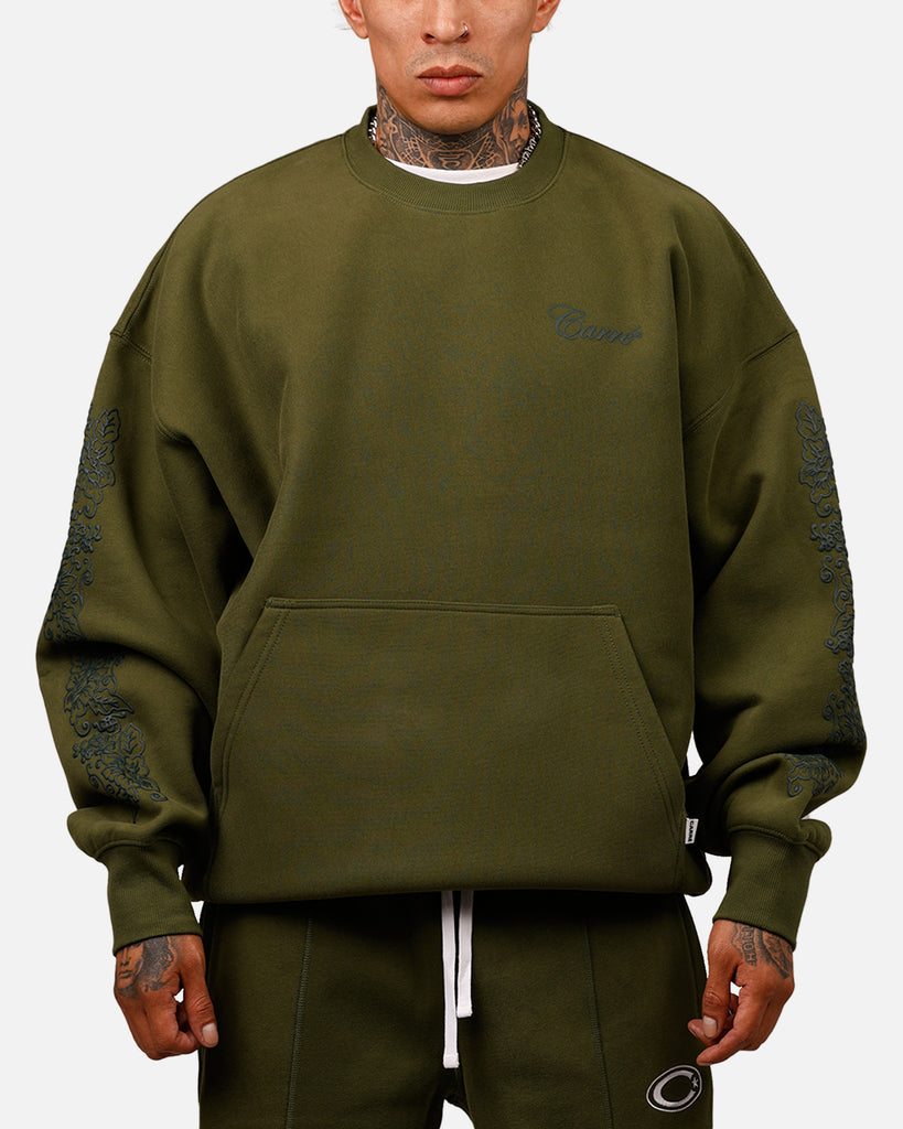 CA Crewneck - Park Green