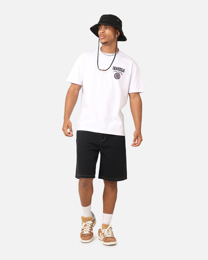 S Double Combo Platter T-Shirt Washed White