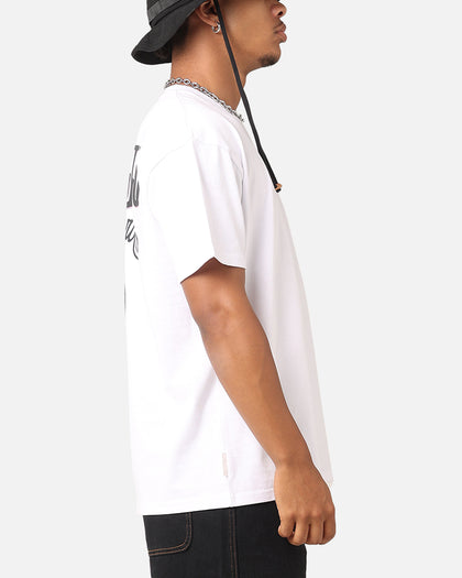 S Double Combo Platter T-Shirt Washed White