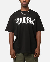 S Double Design By T-Shirt Black
