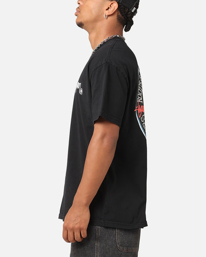 S Double Roots Dot T-Shirt Washed Black