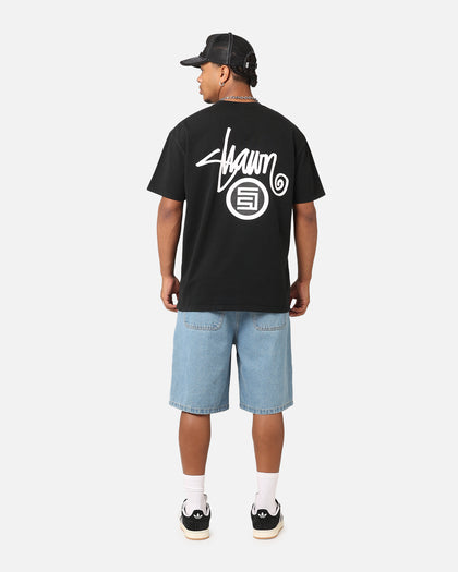 S Double Shawn Dot T-Shirt Washed Black