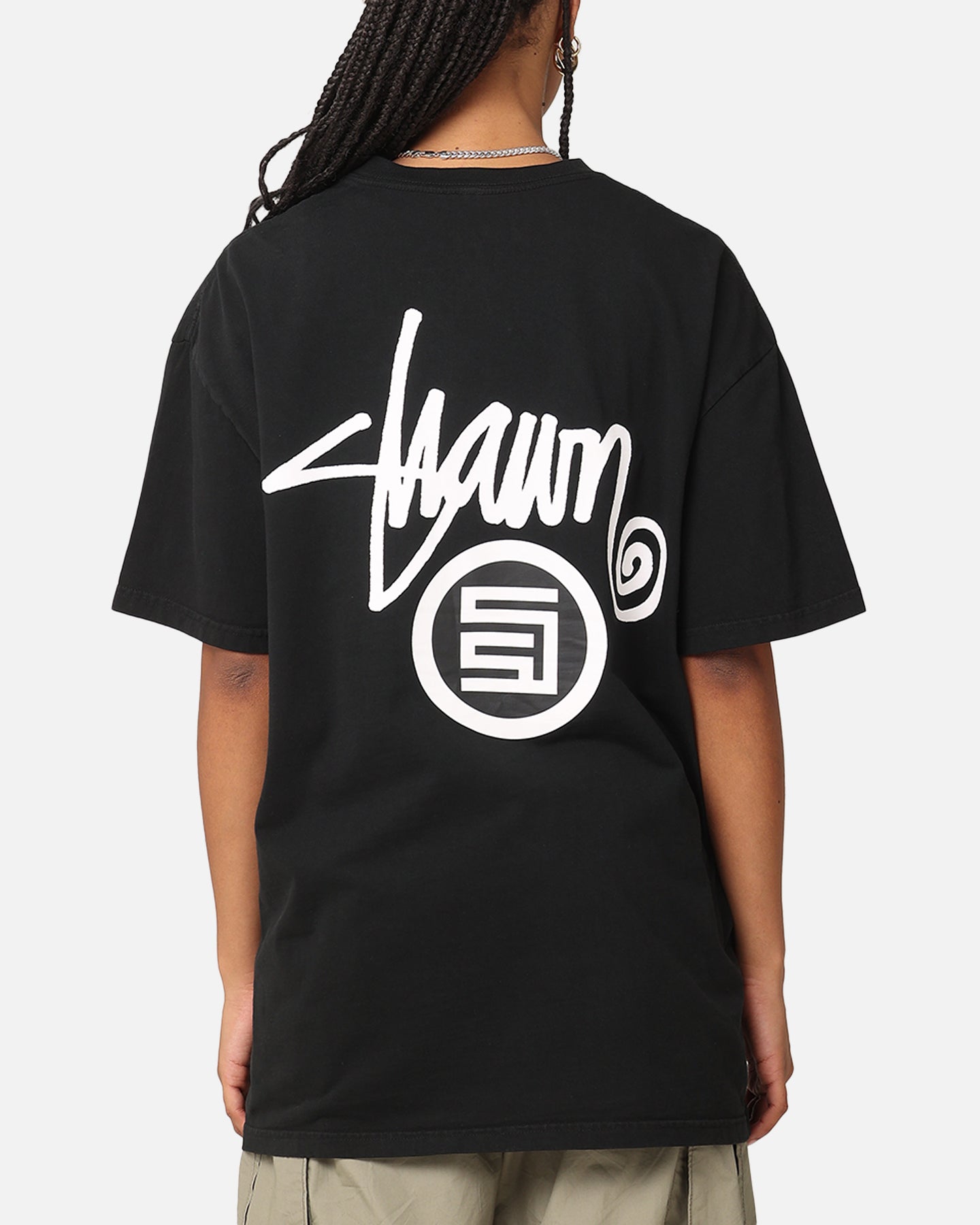 PROFESSIONAL S/S T-SHIRT BLACK×WHITE S S Double Shawn Dot T-Shirt Washed Black | Culture Kings US