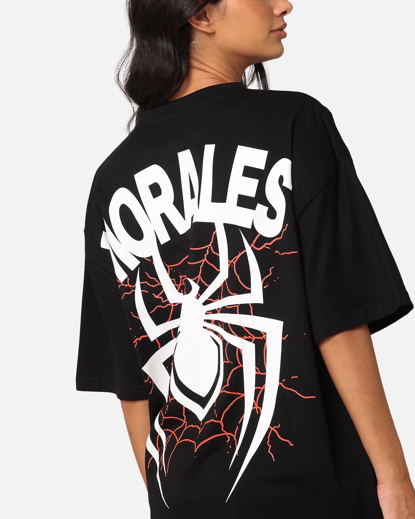 Goat Crew Marvel Spider-Man Y2K Miles T-Shirt Black | Culture Kings US