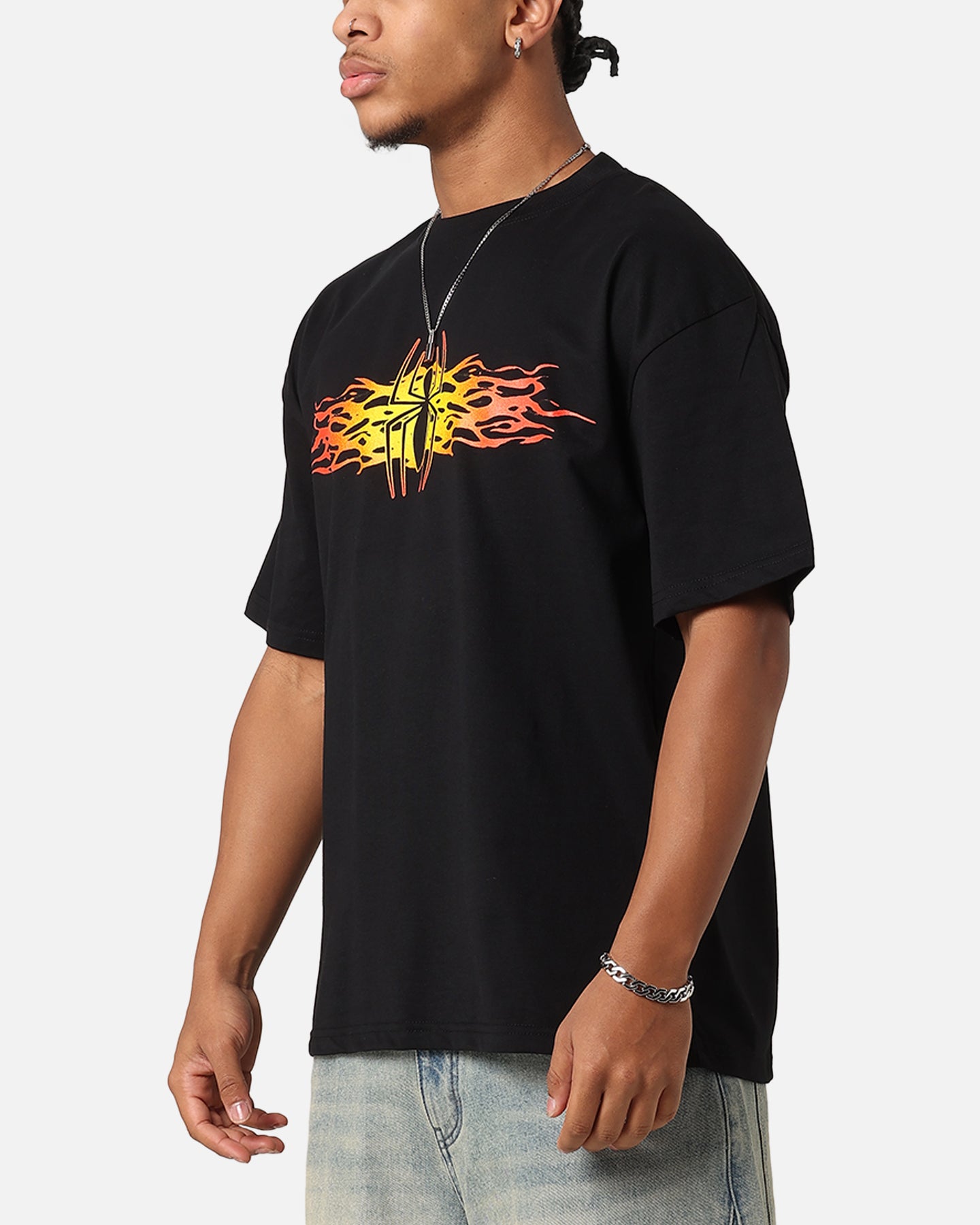 73Studio Marvel Spider-Man Y2K Spidey T-Shirt Black | Culture Kings US