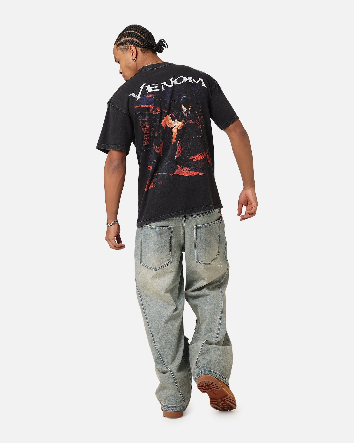 マーベル　デニム　Y2K ヴェノム Goat Crew Marvel Spider-Man Y2K Venom The Host Vintage T-Shirt