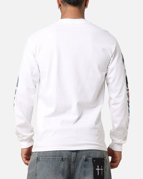 Goat Crew Marvel Spider-Man Y2K Venom Long Sleeve T-Shirt White