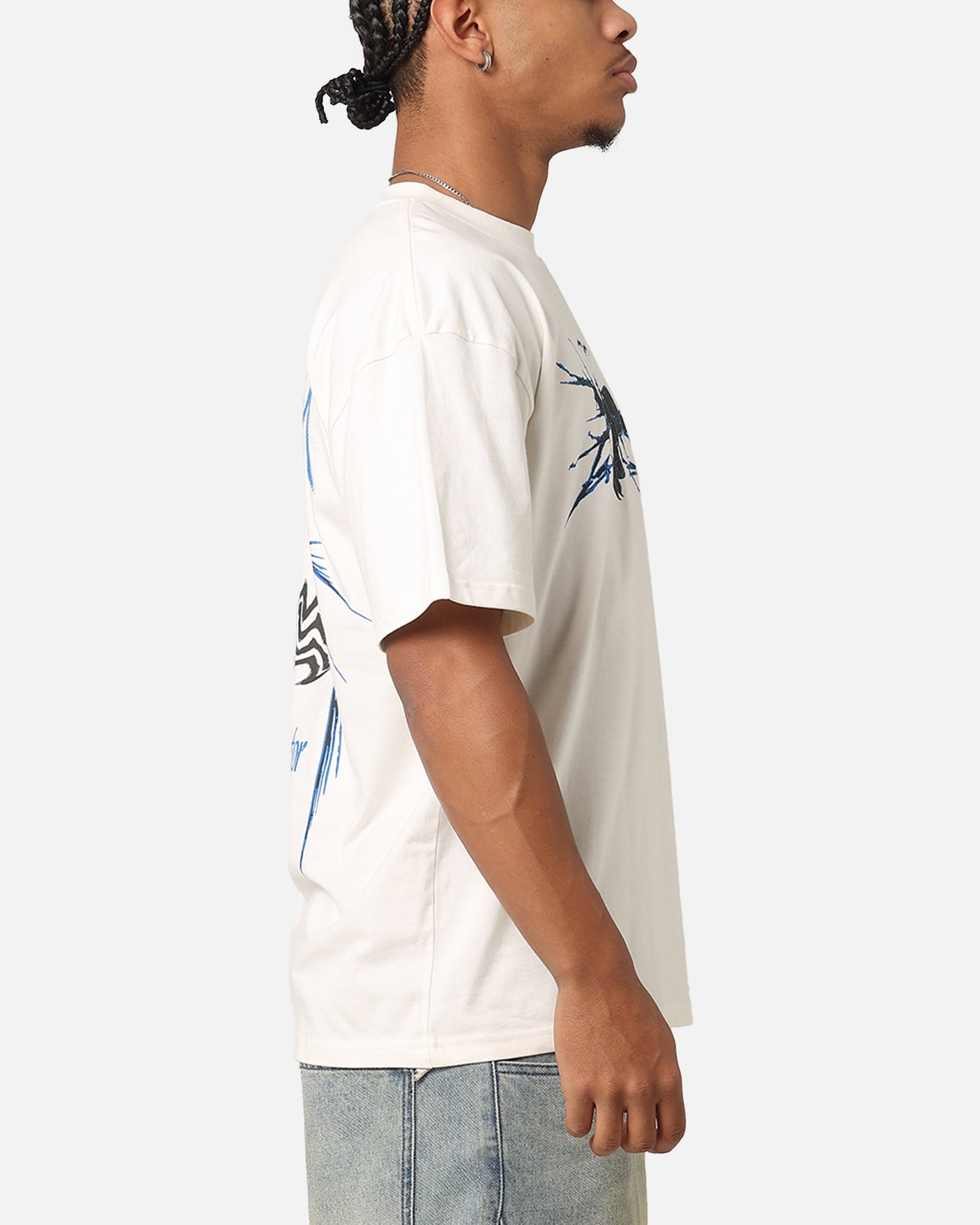 Goat Crew Marvel Spider-Man Y2K Venom T-Shirt Off White | Culture