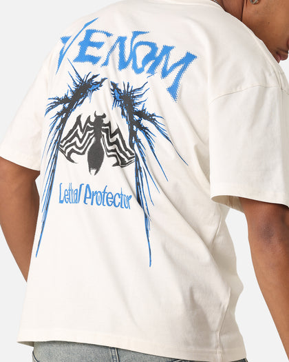 Goat Crew Marvel Spider-Man Y2K Venom T-Shirt Off White