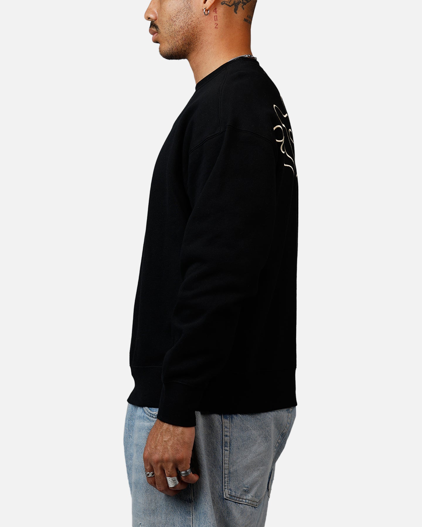 Fox Racing Hello Future Oversized Crewneck Black | Culture Kings US