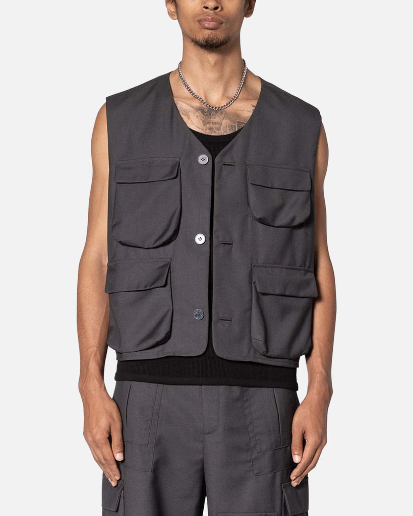 MNML Bounded Gabardine Vest Grey | Culture Kings US MNML Bounded Gabardine Vest Grey | Culture Kings US