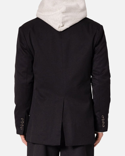 MNML Double Breasted Suit Jacket Black