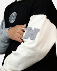 Pro Standard San Francisco 49ers Reverse French Terry Hoodie Black/Grey