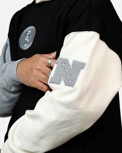 Pro Standard San Francisco 49ers Reverse French Terry Hoodie Black/Grey