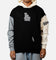 Pro Standard Los Angeles Dodgers Reverse French Terry Hoodie Black/Grey
