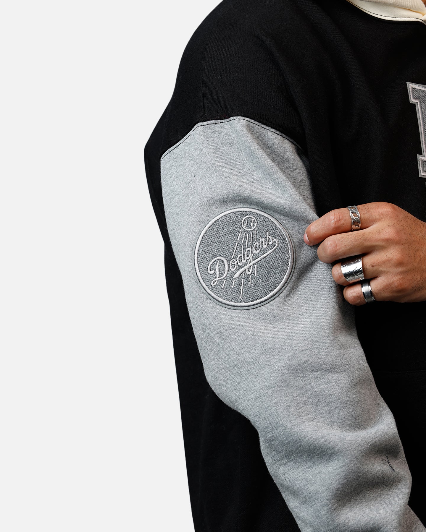 Pro Standard Los Angeles Dodgers Reverse French Terry Hoodie Black