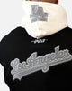 Pro Standard Los Angeles Dodgers Reverse French Terry Hoodie Black/Grey