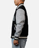 Pro Standard Los Angeles Dodgers Reverse French Terry Wool Varsity Jacket Black/Grey