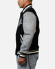 Pro Standard Los Angeles Lakers Reverse French Terry Wool Varsity Jacket Black/Grey