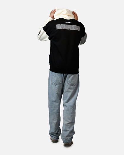 Pro Standard Las Vegas Raiders Reverse French Terry Hoodie Black/Grey
