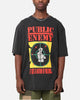 Public Enemy Hold Us Back T-Shirt Washed Black