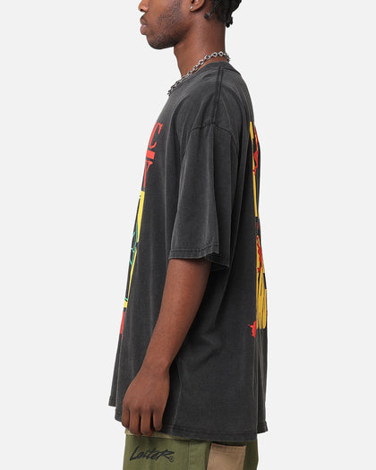 Public Enemy Hold Us Back T-Shirt Washed Black