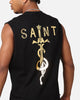 Saint Morta Daggers Oversized Muscle T-Shirt Black/Gold