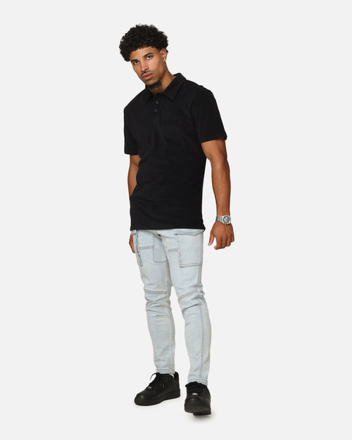 Saint Morta Knitted Polo Shirt Black