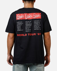 Global Merchandising Motley Crue 1987 Tour T-Shirt Black